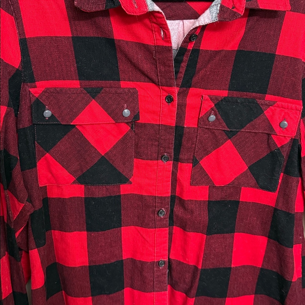 Wrangler Buffalo Checkered Button Down - image 4